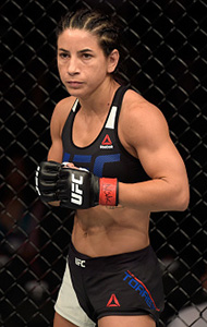 Tecia Torres at <a href='../event/The-Ultimate-Fighter-T-Rampage-vs-T-Forrest-Finale'><a href='../event/The-Ultimate-Fighter-Finale-Team-Nog-vs-Team-Mir'><a href='../event/The-Ultimate-Fighter-Team-Liddell-vs-Team-Ortiz-FINALE'><a href='../event/TUF13-finale'><a href='../event/the-ultimate-fighter-a-champion-will-be-crowned'>The Ultimate Fighter Finale </a></a></a></a></a>on July 7, 2017 in Las Vegas, Nevada. (Photo by Brandon Magnus/Zuffa LLC)