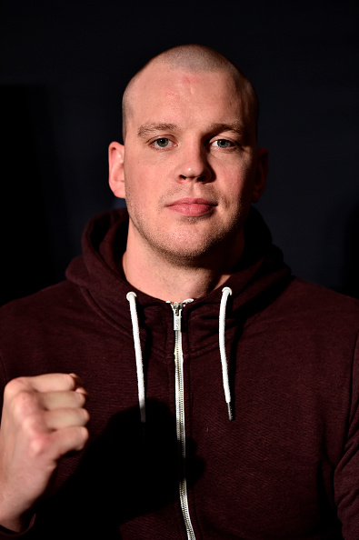 Struve during the UFC 222 <a href='../event/Ultimate-Brazil'>Ultimate </a>Media Day on March 1, 2018 in Las Vegas, NV. (Photo by Jeff Bottari/Zuffa LLC)