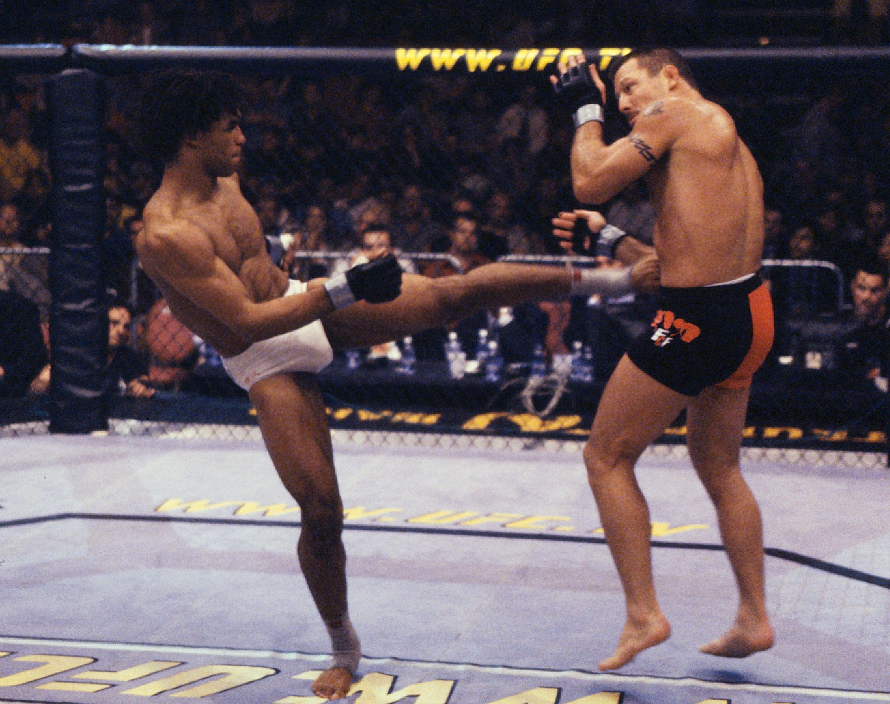 Miletich in his loss to Newton Miletich in his loss to Newton