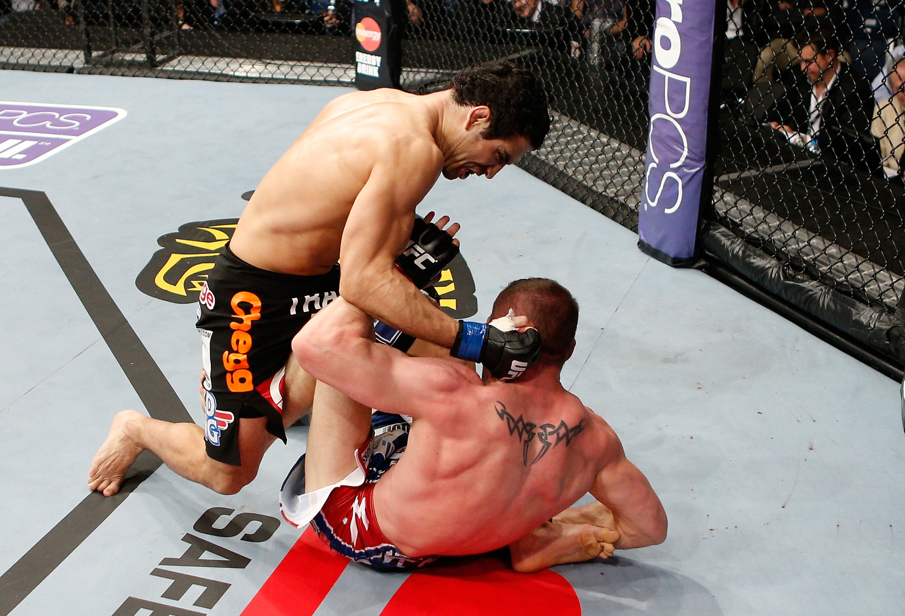 Castillo punches Sass Castillo punches Sass