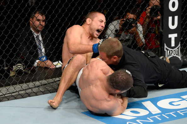 Palhares' vicious submission Palhares' vicious submission