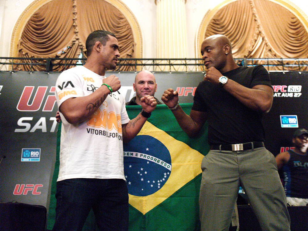 Vitor Belfort & Anderson Silva