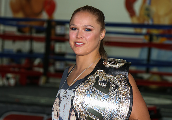 Ronda Rousey became the UFC's first female champion in 2013