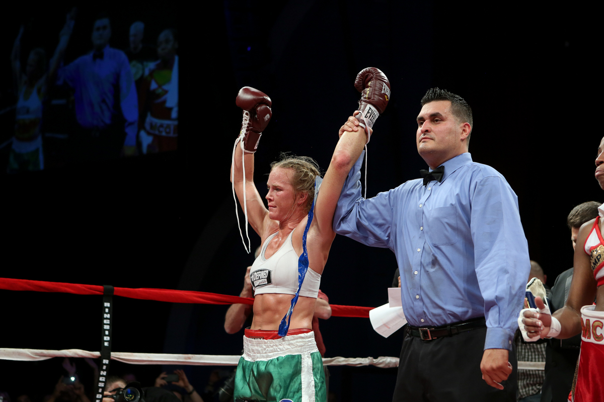 Recently signed bantamweight Holly Holm Recently signed bantamweight Holly Holm
