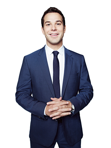 Skylar Astin of TBS' Ground Floor Skylar Astin of TBS' Ground Floor