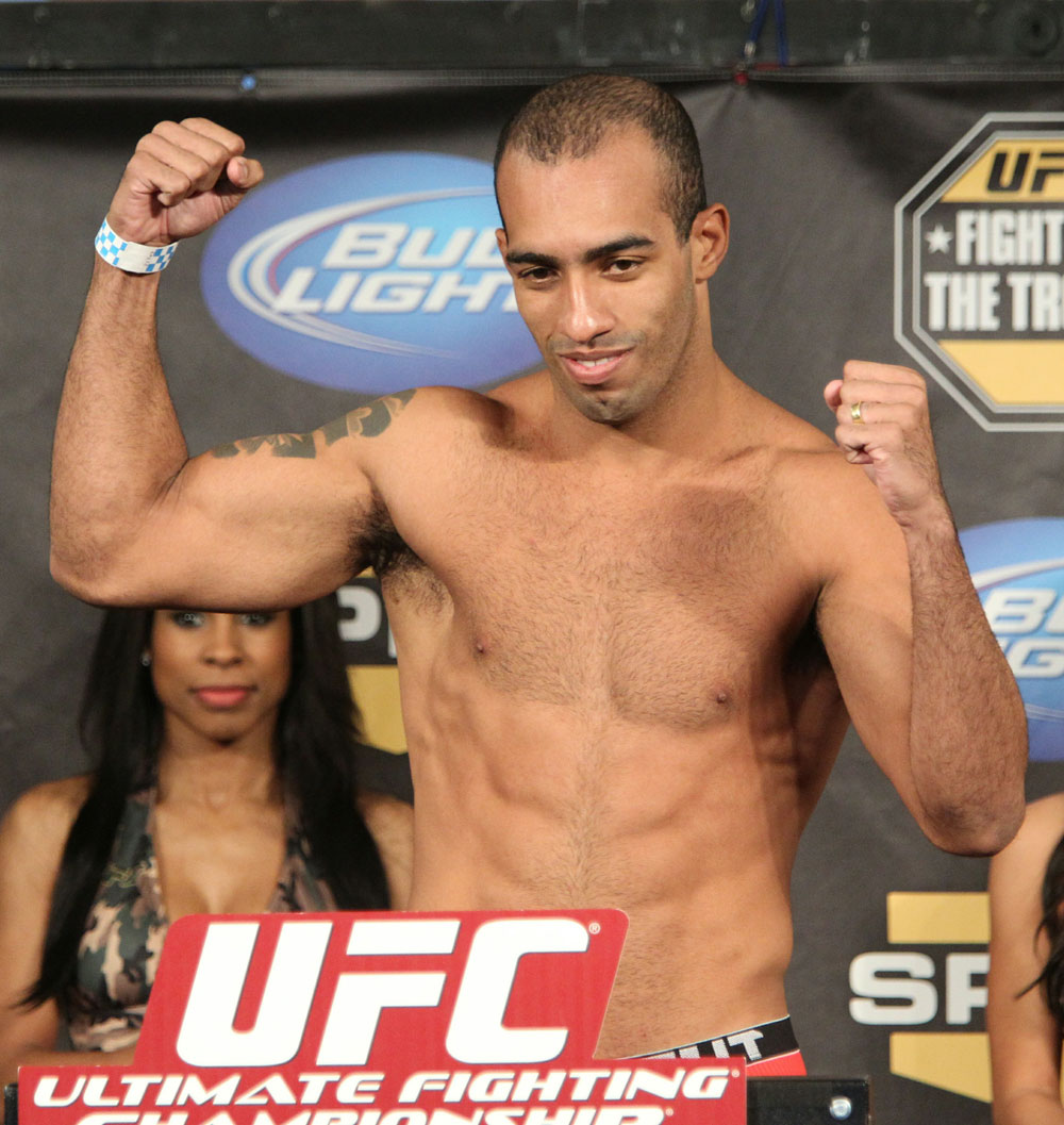 UFC Fight for the Troops Weigh in: Amilcar Alves