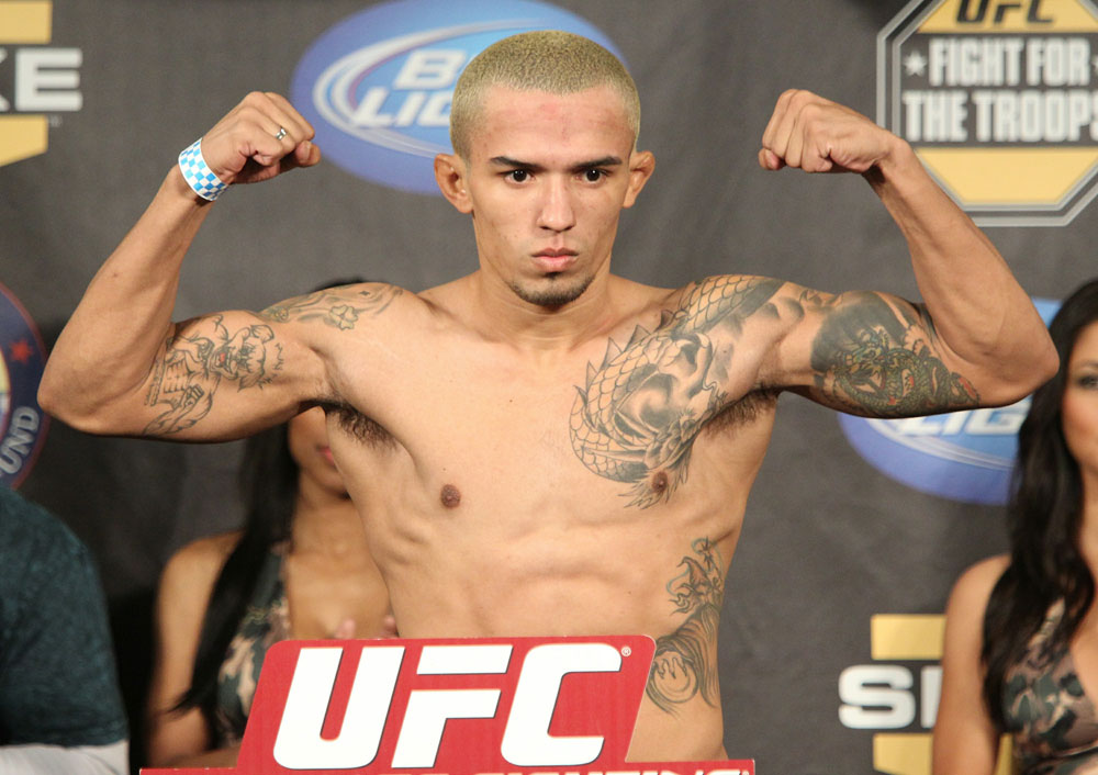 UFC Fight for the Troops Weigh in: Willamy Freire
