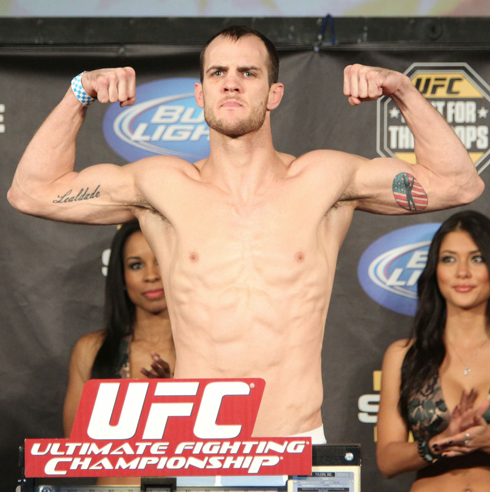 UFC Fight for the Troops Weigh in: Cole Miller