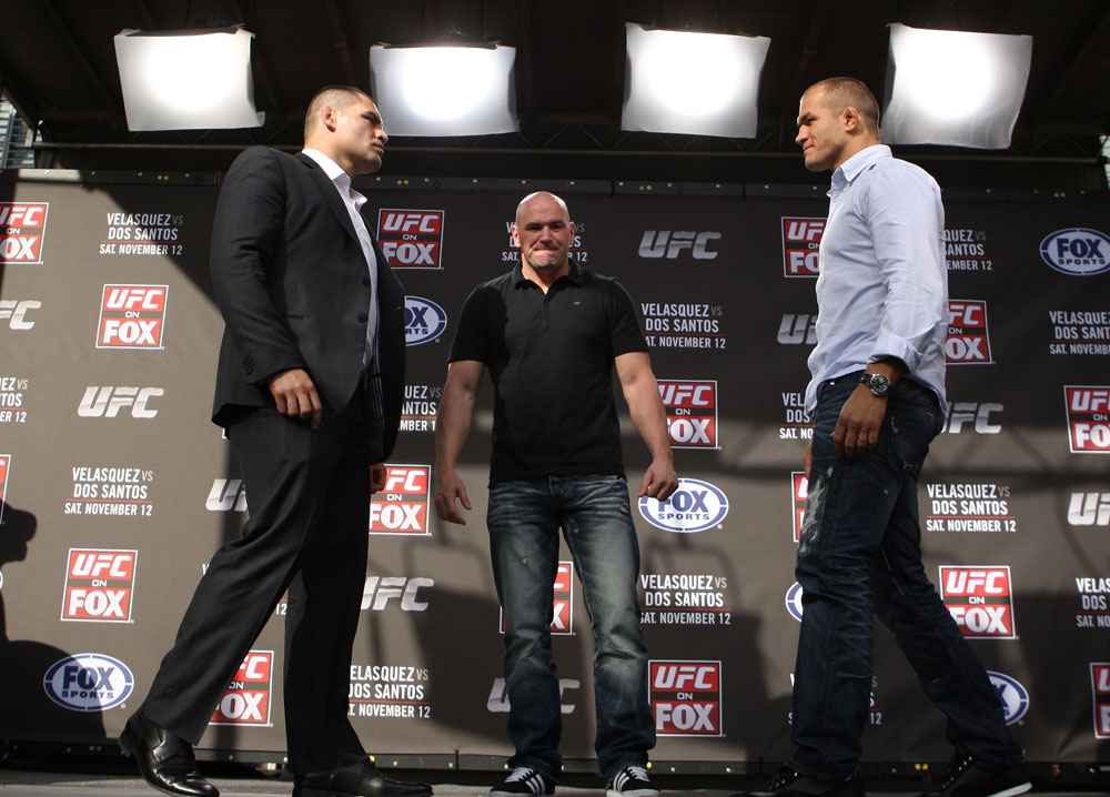 Cain Velasquez, Junior dos Santos & UFC President Dana White