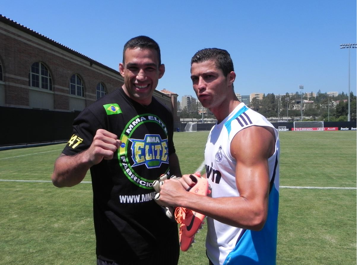 Con Cristiano Ronaldo