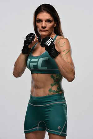 <a href='../fighter/Lauren-Murphy'>Lauren Murphy</a> poses for a portrait during the filming of <a href='../event/Ultimate-Fighter-Team-Serra-vs-Team-Hughes-Finale'><a href='../event/The-Ultimate-Fighter-Team-US-vs-Team-UK-FINALE'><a href='../event/The-Ultimate-Fighter-Heavyweights-FINALE'>The Ultimate Fighter:</a></a></a> at the UFC TUF Gym on July 15, 2017 in Las Vegas, Nevada. (Photo by Brandon Magnus/Zuffa LLC)