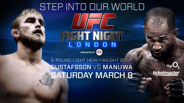 UFC London tickets on sale January 31st UFC London tickets on sale January 31st