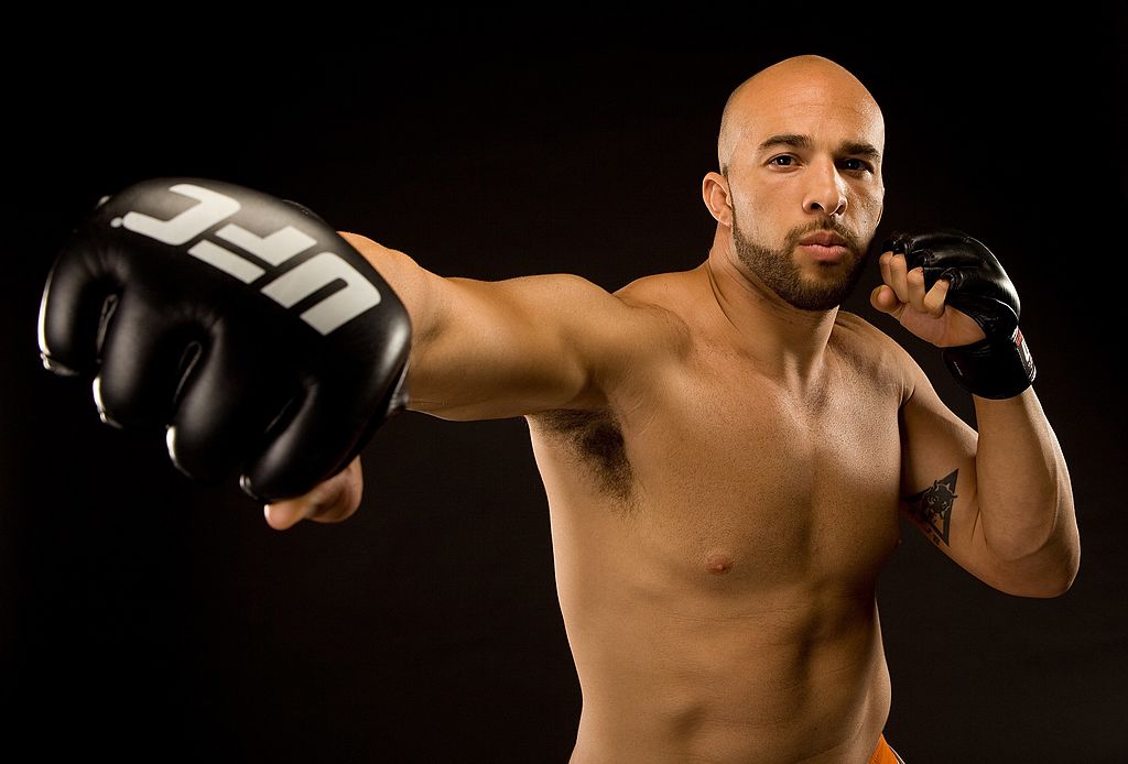 LAS VEGAS - NOVEMBER 02: Eliot Marshall poses for a portrait on November 2, 2009 in Las Vegas, Nevada. (Photo by Jim Kemper/Zuffa LLC