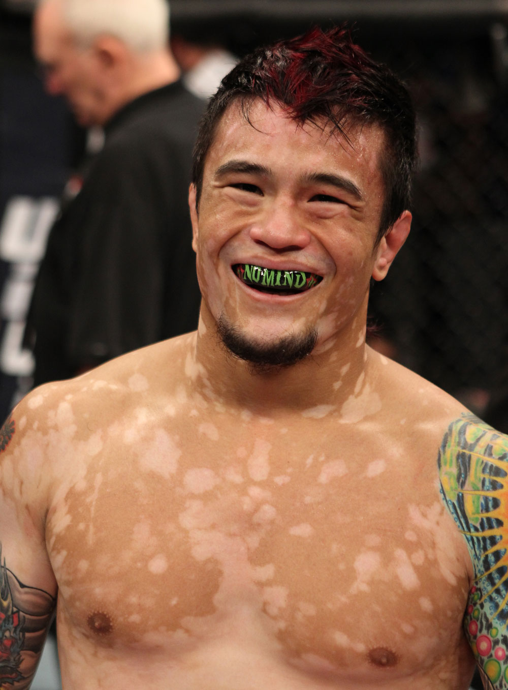 The Ultimate Fighter Season 13 Finale: Scott Jorgensen celebrates his win.