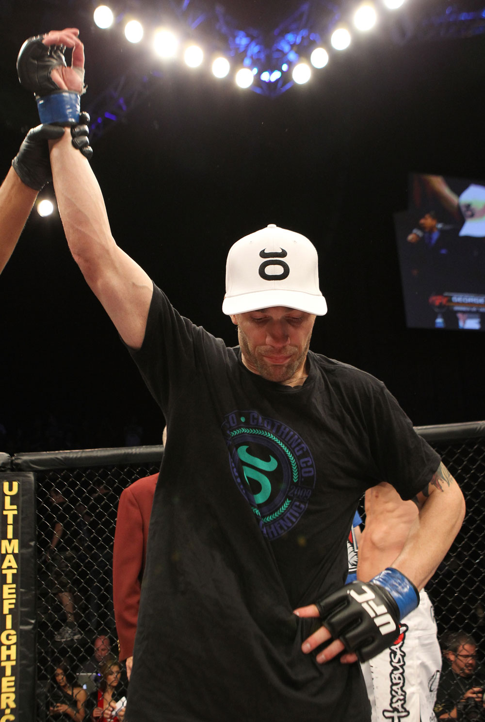 The Ultimate Fighter Season 13 Finale: George Roop celebrates his win