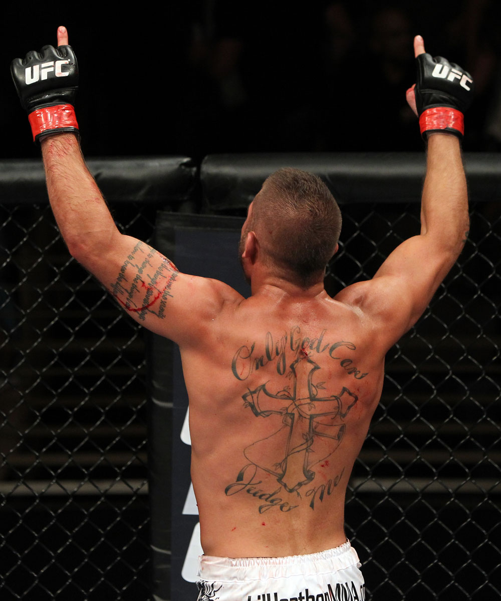 The Ultimate Fighter Season 13 Finale: Jeremy Stephens celebrates his win