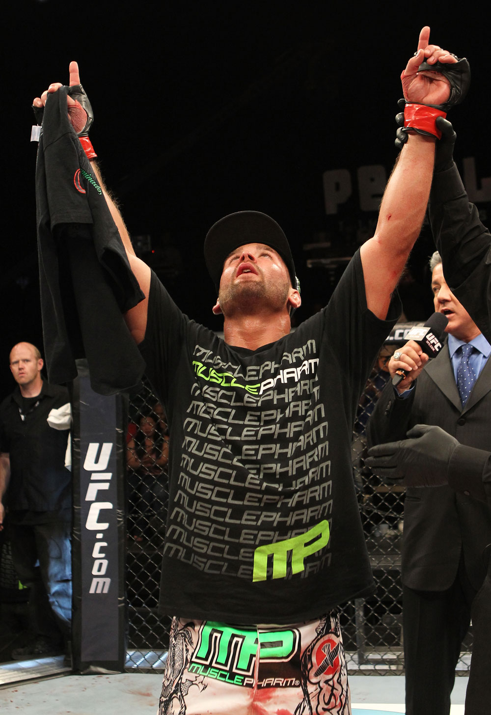 The Ultimate Fighter Season 13 Finale: Jeremy Stephens celebrates his win