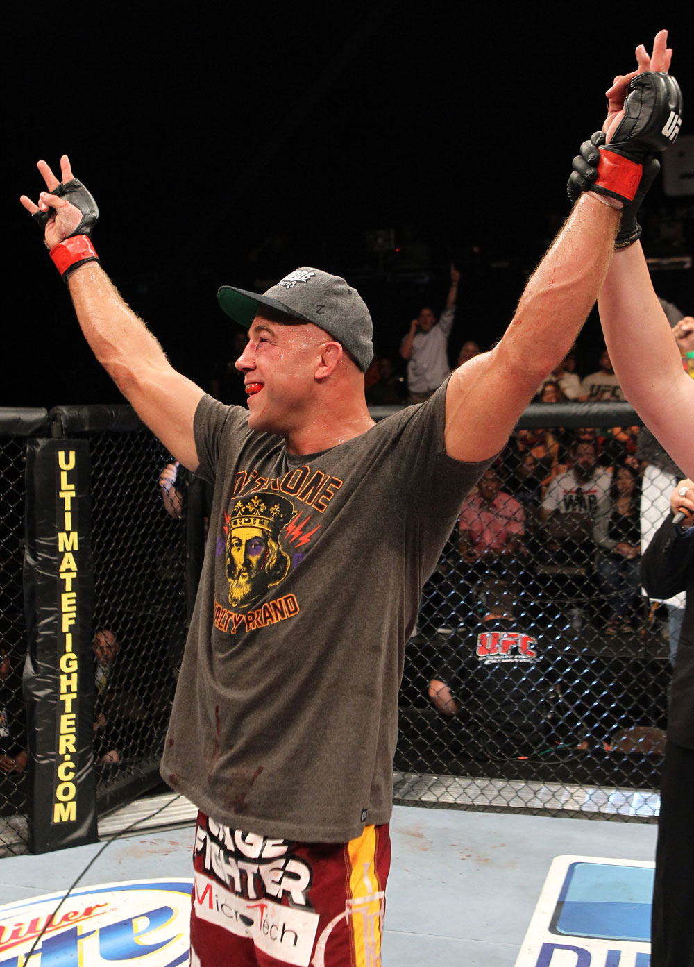 The Ultimate Fighter Season 13 Finale: Kyle Kingsbury celebrates his win