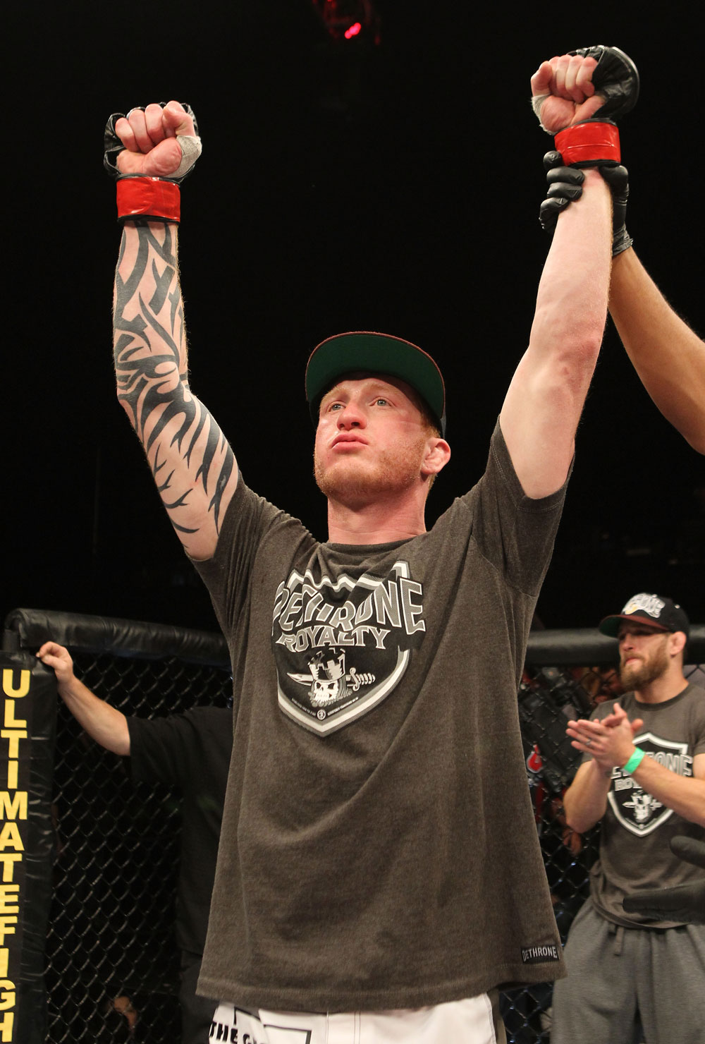 The Ultimate Fighter Season 13 Finale: Ed Herman celebrates his win