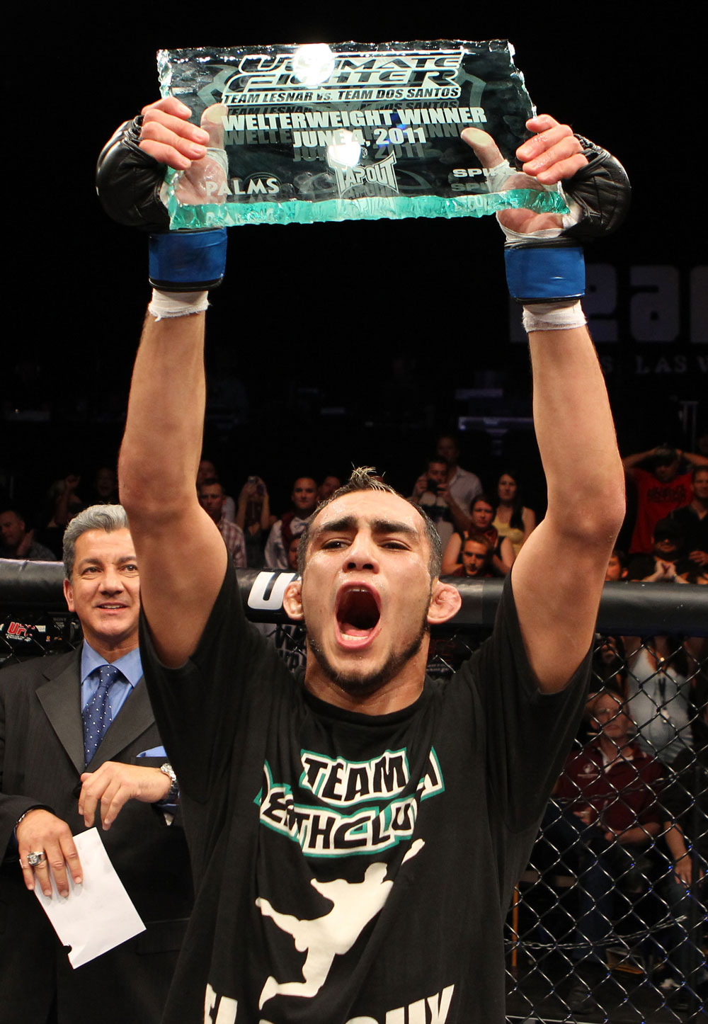 The Ultimate Fighter Season 13 Finale: Tony Ferguson celebrates his win
