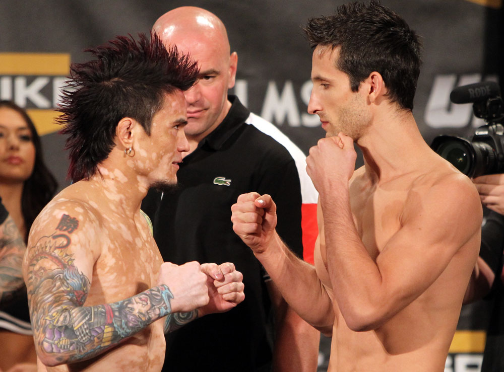TUF 13 Finale Weigh-ins: Jorgensen vs. Stone
