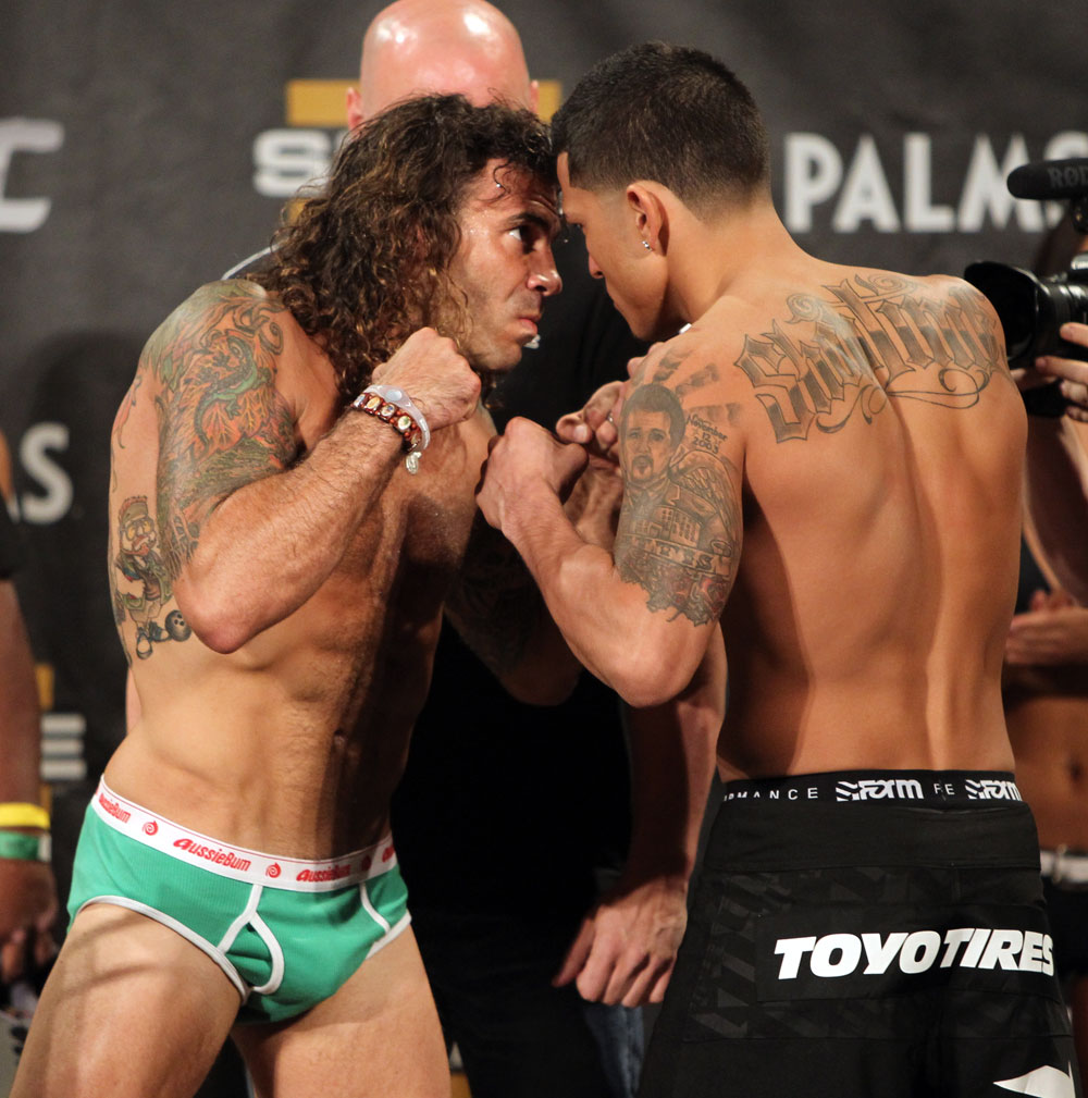 TUF 13 Finale Weigh-ins: Guida vs. Pettis