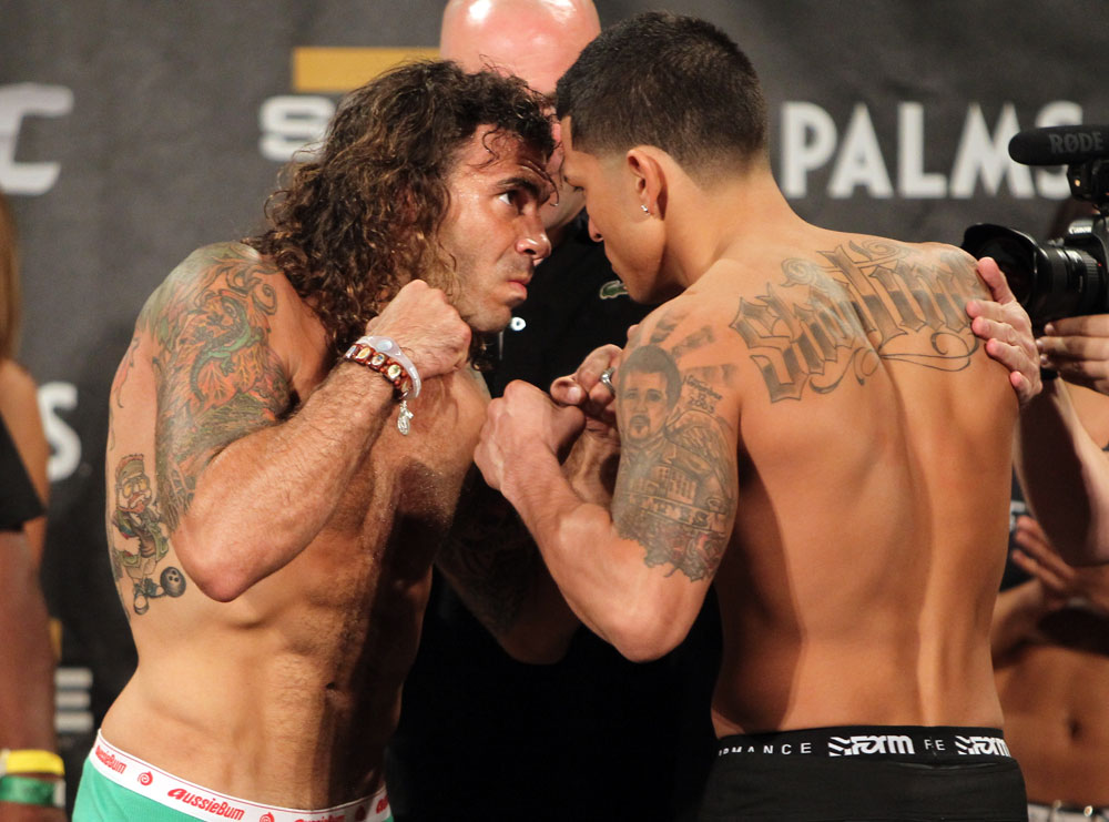 TUF 13 Finale Weigh-ins: Guida vs. Pettis
