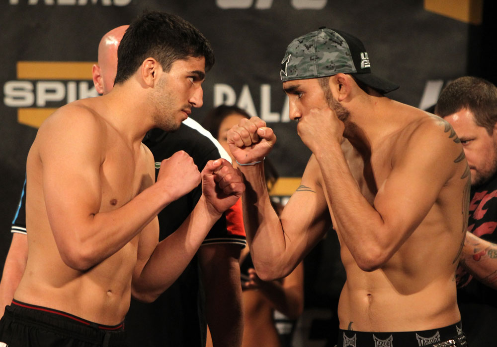 TUF 13 Finale Weigh-ins: Nijem vs. Ferguson