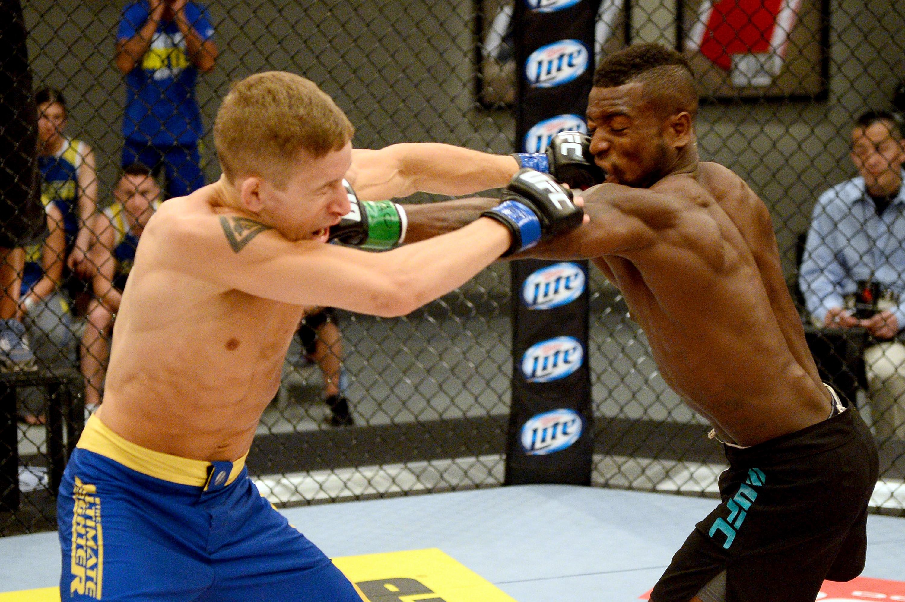 Beal and Holdsworth trade blows Beal and Holdsworth trade blows