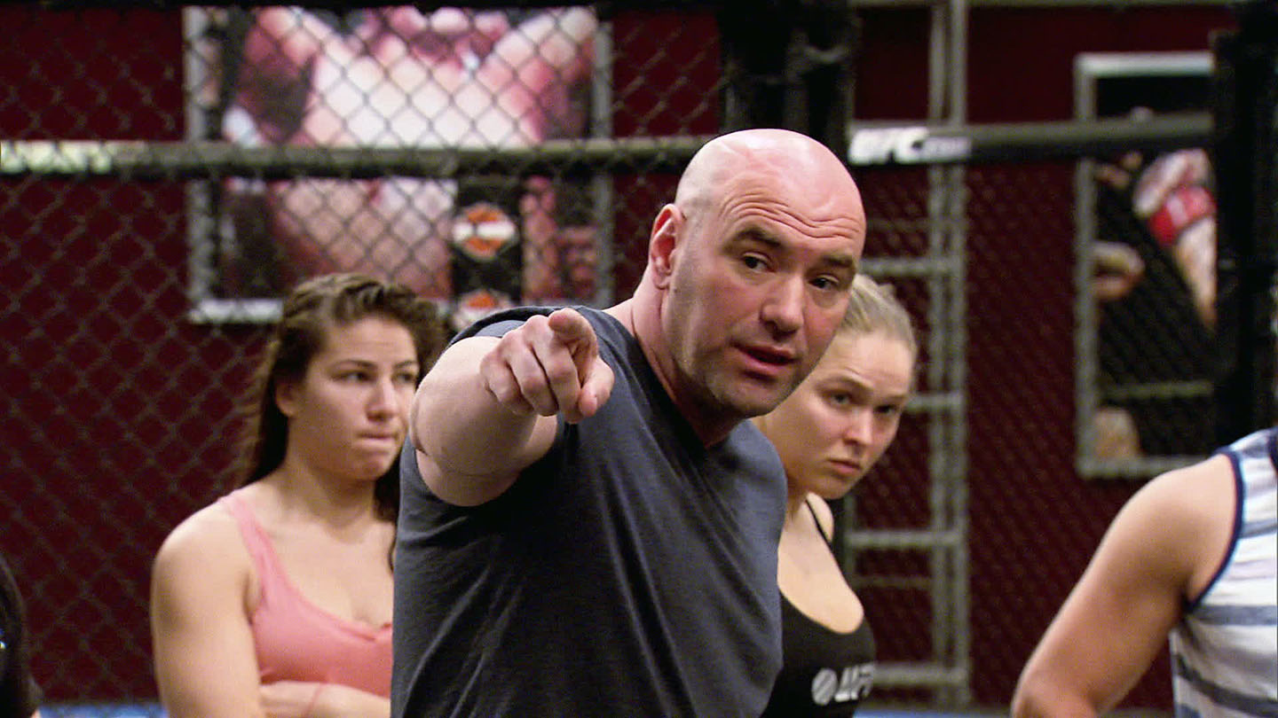 Dana White shows Cody the door Dana White shows Cody the door