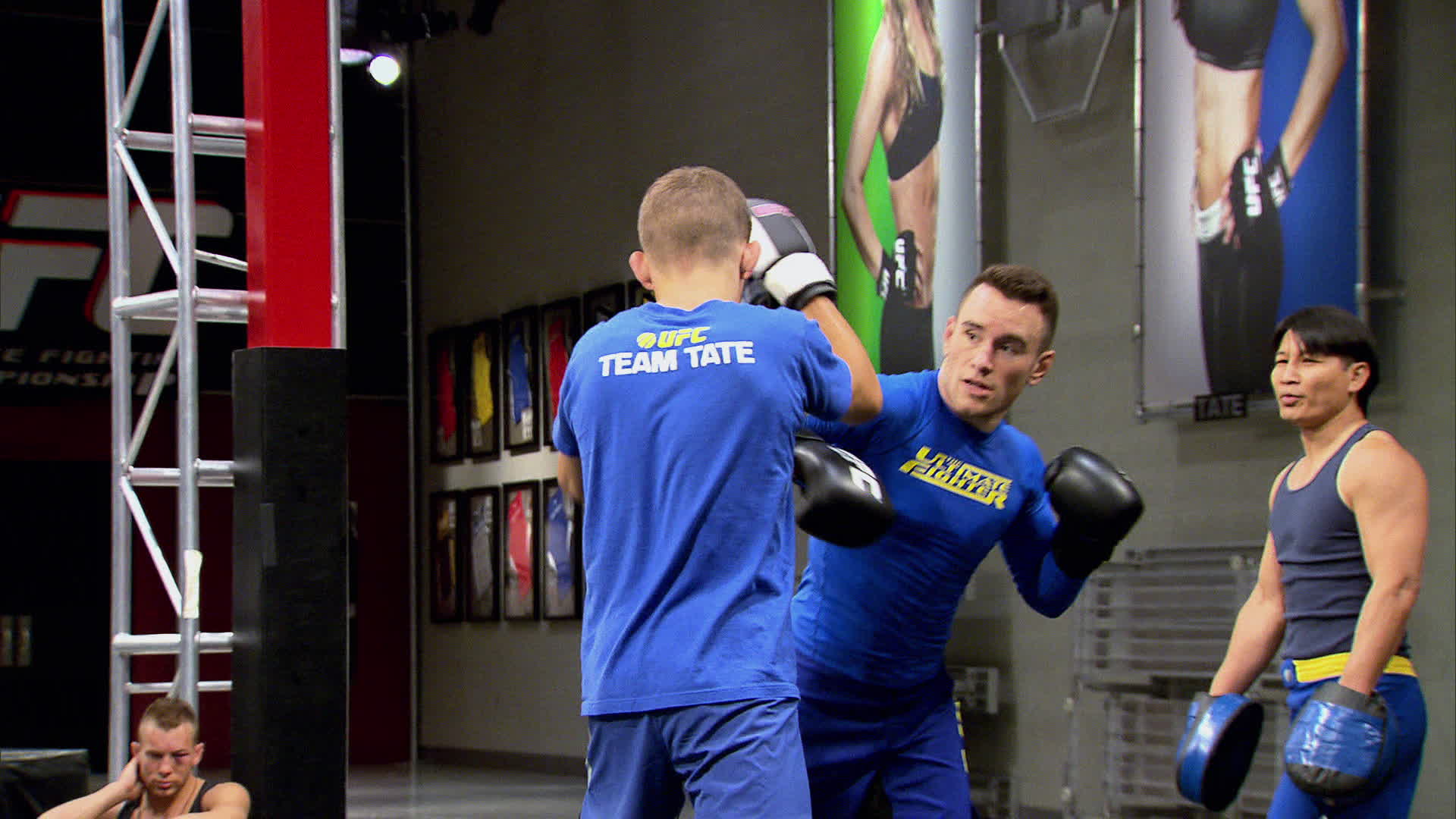 Holdsworth and Fisette spar Holdsworth and Fisette spar
