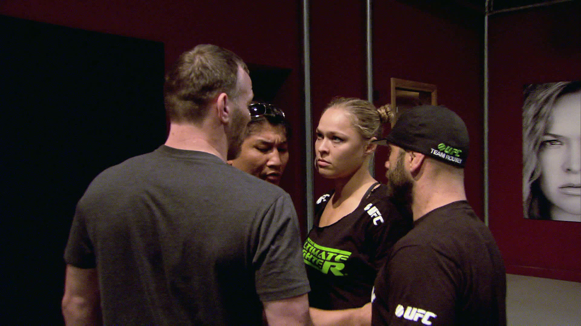 Ronda Rousey is not happy Ronda Rousey is not happy