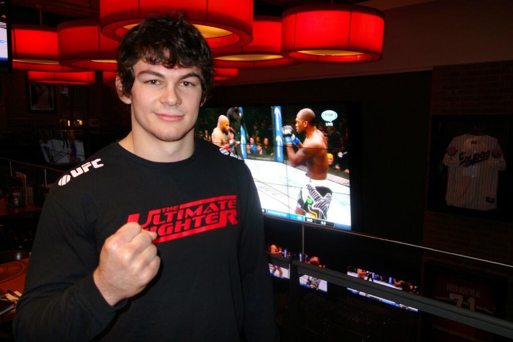 TUF Nations finalist Olivier Aubin-Mercier TUF Nations finalist Olivier Aubin-Mercier