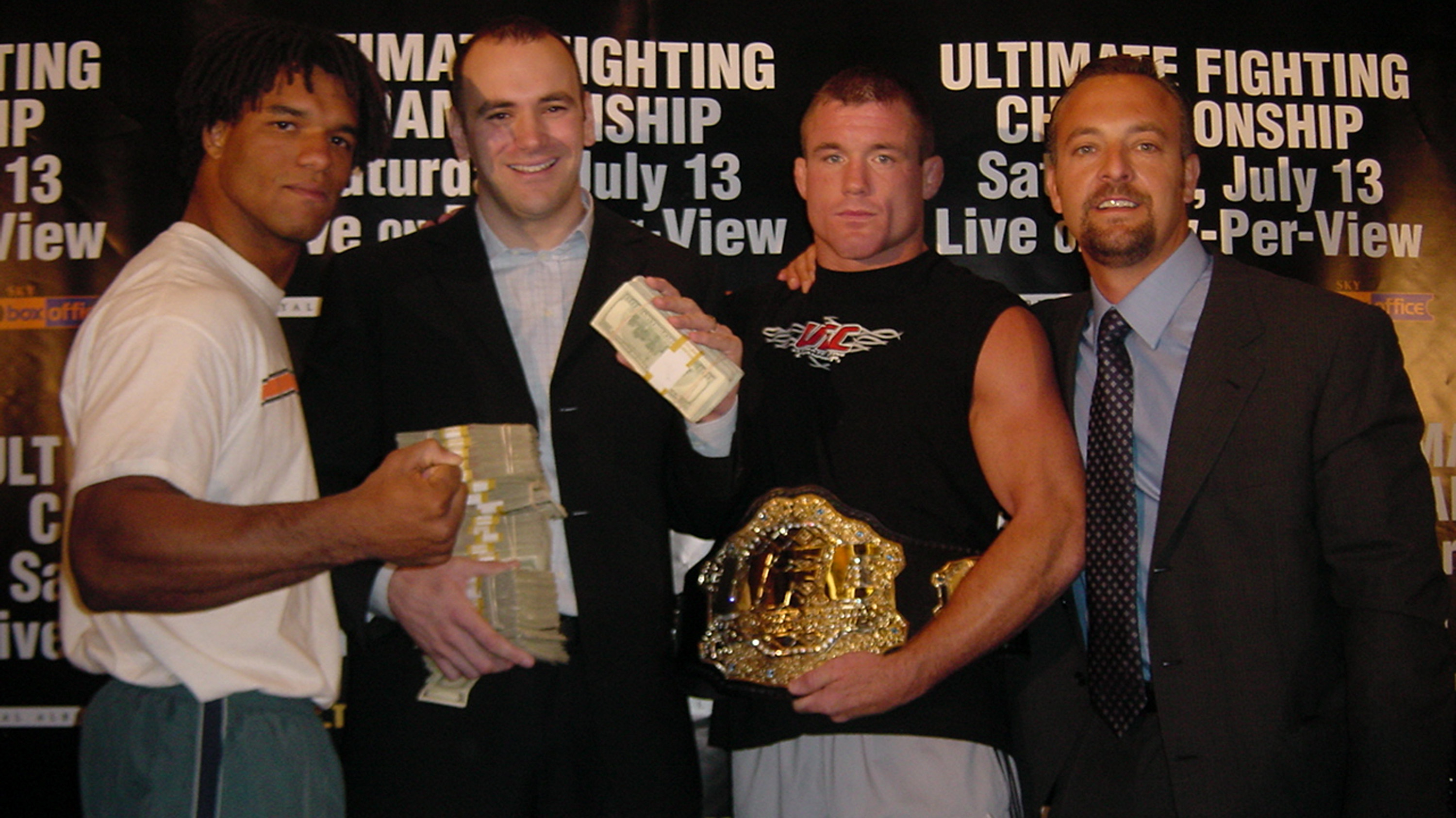 Hughes was one of the fighters who helped keep the sport in the spotlight among both casual and hardcore fans (Photo credit: UFC Archives)