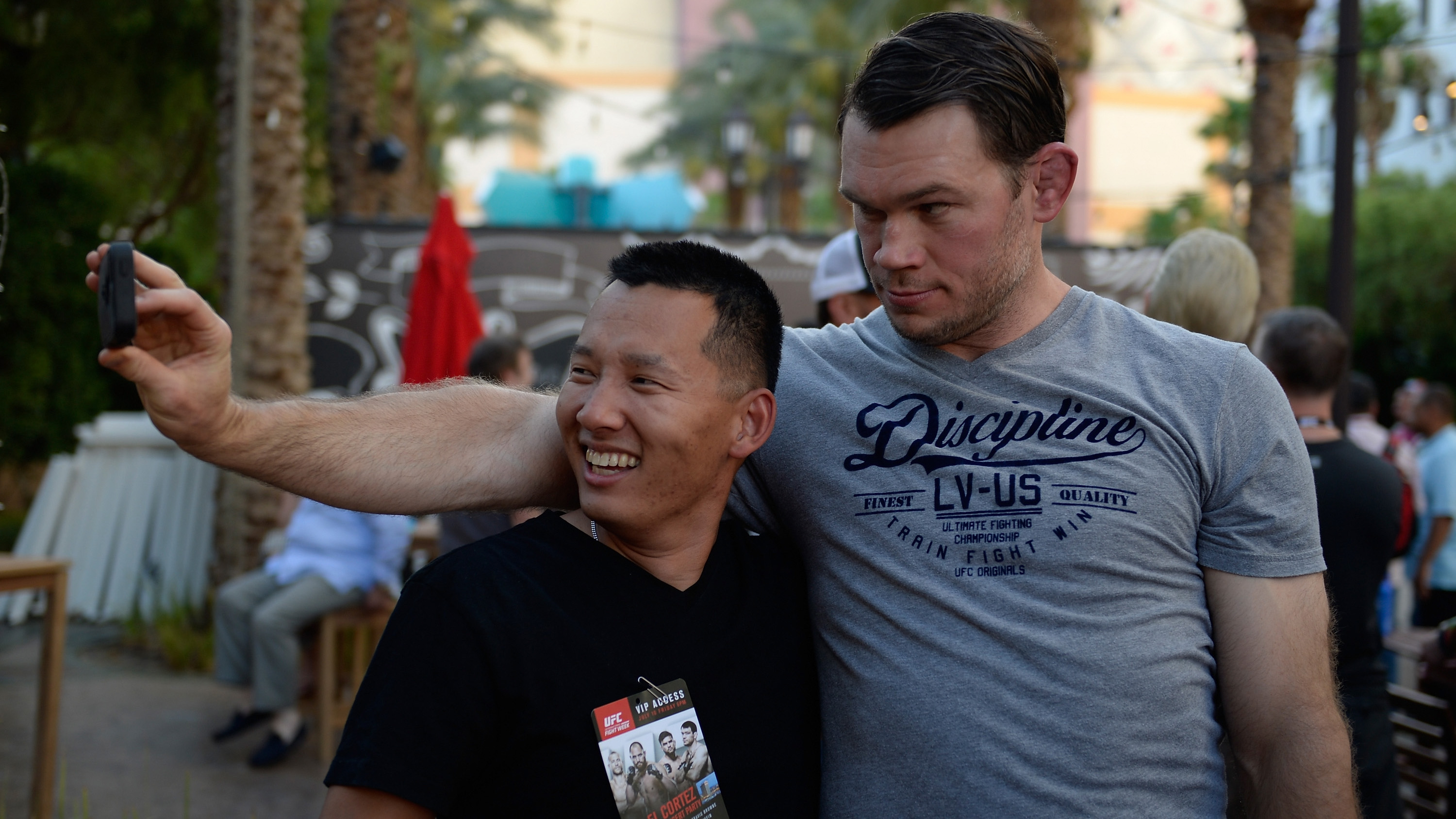 Griffin remains active in the UFC, serving as a Vice President and being found among fans at many events (Photo credit: UFC archives)