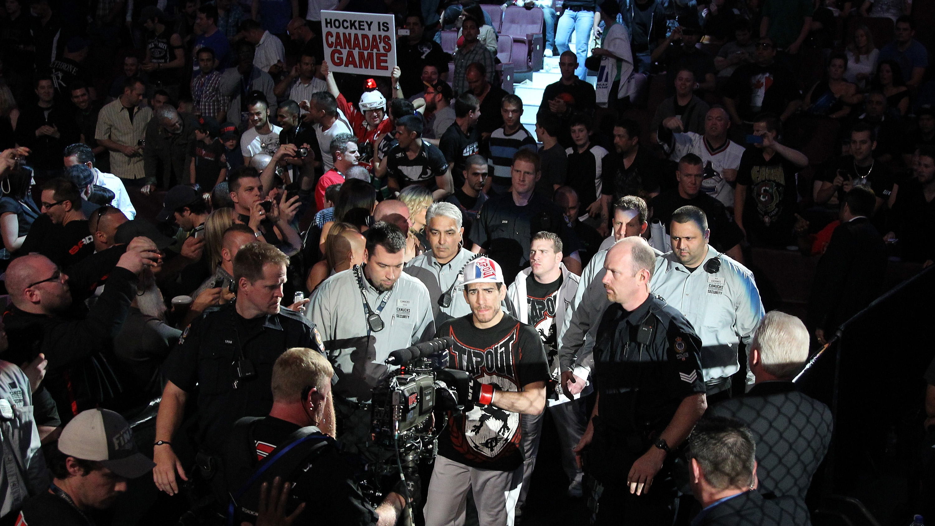 Florian knew how to make an impression on his way to the Octagon (Photo by Donald Miralle/Zuffa LLC/Zuffa LLC via Getty Images)