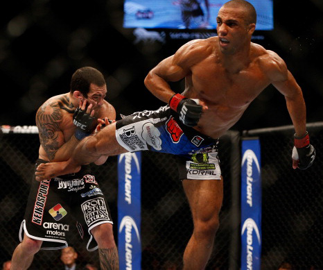 Against Rafaello Oliveira in 2013 (Photo by Josh Hedges/Zuffa LLC)