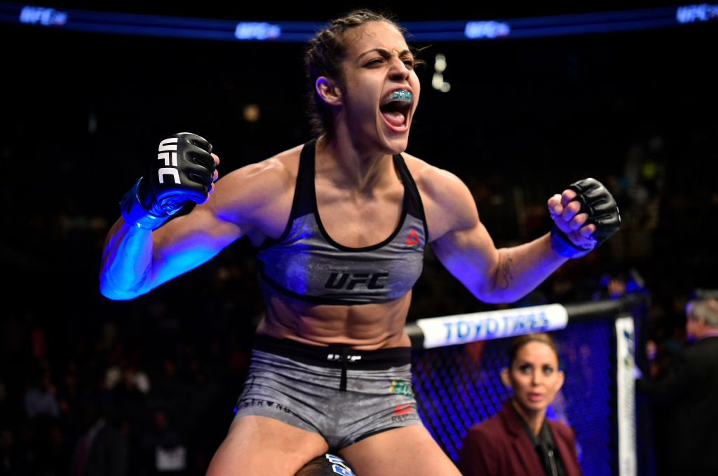 Poliana Botelho at on October 7, 2017 in Las Vegas, NV. (Photo by Jeff Bottari/Zuffa LLC)