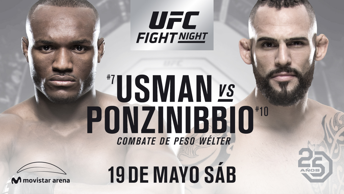 Resultado de imagen para ufc Usman vs Ponzinibbio
