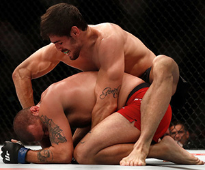 (R-L) Antonio Carlos Junior of Brazil punches <a href='../fighter/eric-spicely'><a href='../fighter/eric-spicely'>Eric Spicely</a></a> in their middleweight bout during the UFC 212 event at Jeunesse Arena on June 3, 2017 in Rio de Janeiro, Brazil. (Photo by Buda Mendes/Zuffa LLC)