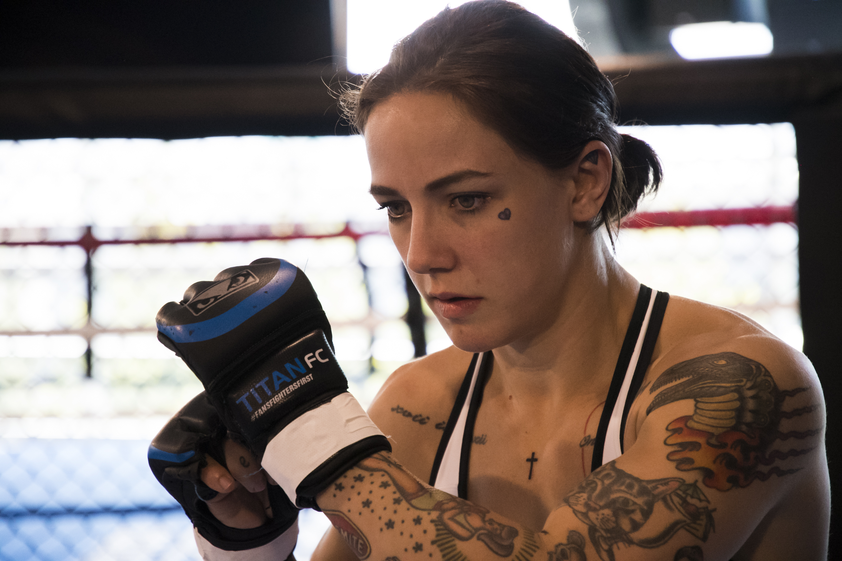 <a href='../fighter/Jessica-Rose-Clark'>Jessica-Rose Clark</a> at the UFC Perfomance Institute (Photo by Juan Cardenas/Zuffa LLC)