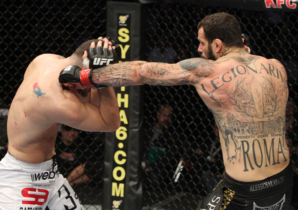 Chris Weidman vs Alessio Sakara