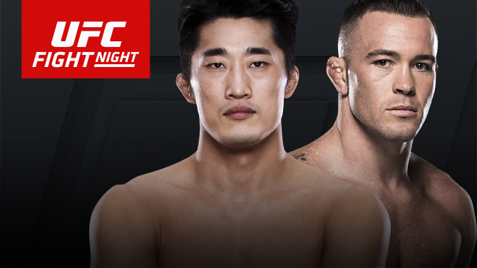 <a href='../fighter/Colby-Covington'>Colby Covington</a> will take on <a href='../fighter/Dong-Hyun-Kim'><a href='../fighter/dong-hyun-the-mestro-kim'>Dong Hyun Kim</a></a> on June 17 at Fight Night Singapore