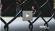 Fighters enter the Octagon for UFC 108