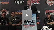 Watch the UFC 110 post-fight press conference