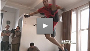 Dan Hardy talks at open workouts in NYC; he's comfortable being the long shot