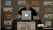 Dana White at post-fight PC: Praise for Edgar and Johnson; strong words for Silva