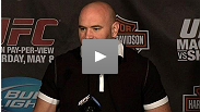 Dana White speaks at UFC 113 press conference in Montreal