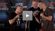 Matt Serra and Chris Lytle entertain the media and the fans at UFC 119 Pre Fight Press Conference.