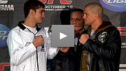 Veteran Mike Pyle and rising star John Hathaway address the media at the UFC 120 pre-fight press conference.